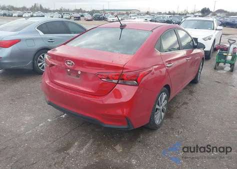 2022 Hyundai Accent Limited z USA, uszkodzony, nr VIN 3KPC34A68NE189008